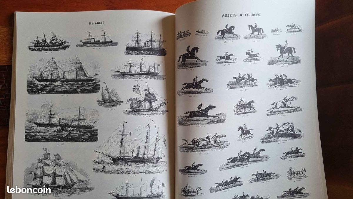 Livre album vignettes typographiques de 1830 à 1895 / éditions Ramsay 1986 / NEUF (image 6)