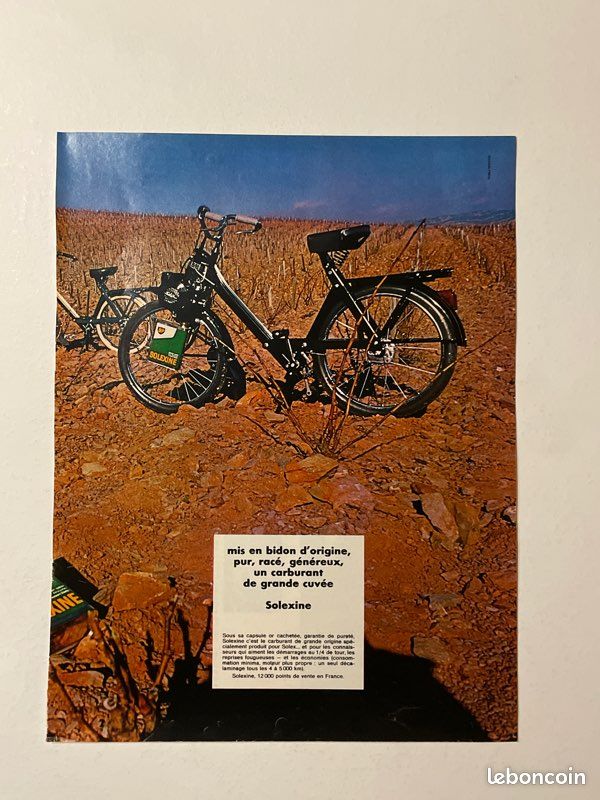 Décalcomanie à l'eau VeloSolex