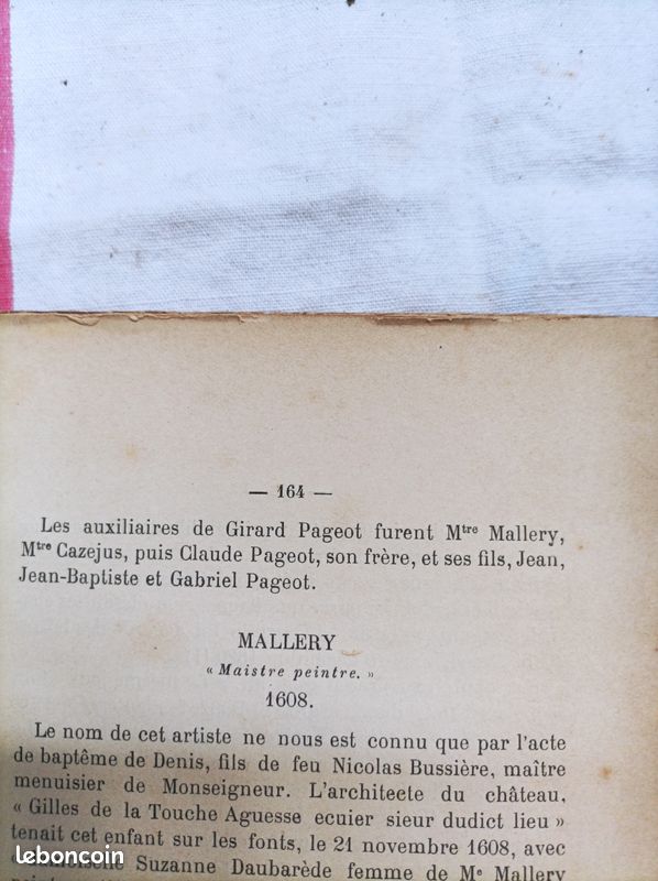 Les artistes du duc d'Epernon -Tome 1 - Ch Braquehaye - Feret et fils - 1888 (image 7)
