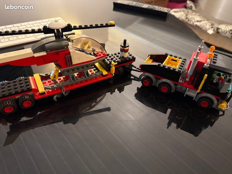 Camion avec hélicoptère legos (image 6)