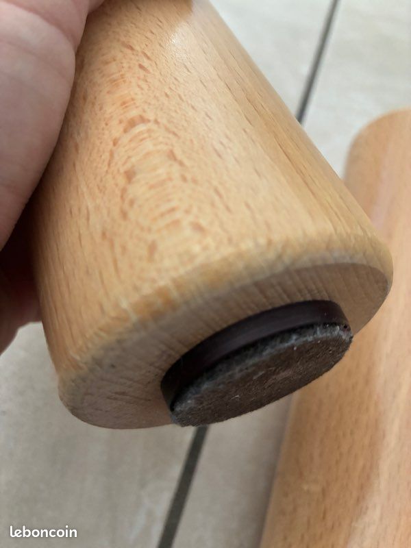 4 pieds de lit en bois massif (image 4)