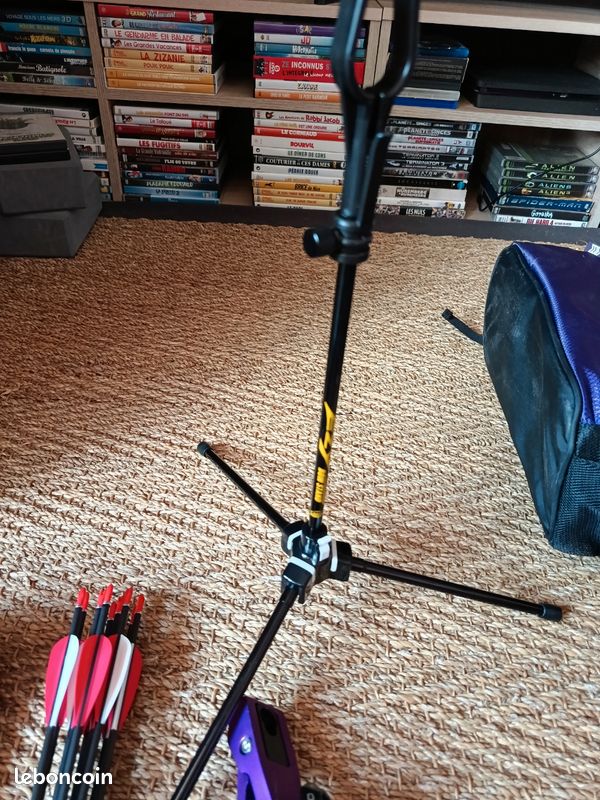 Kit complet d'arc Kinetic barebow, idéal pour la pratique du tir à l'arc en compétition ou loisir (image 12)
