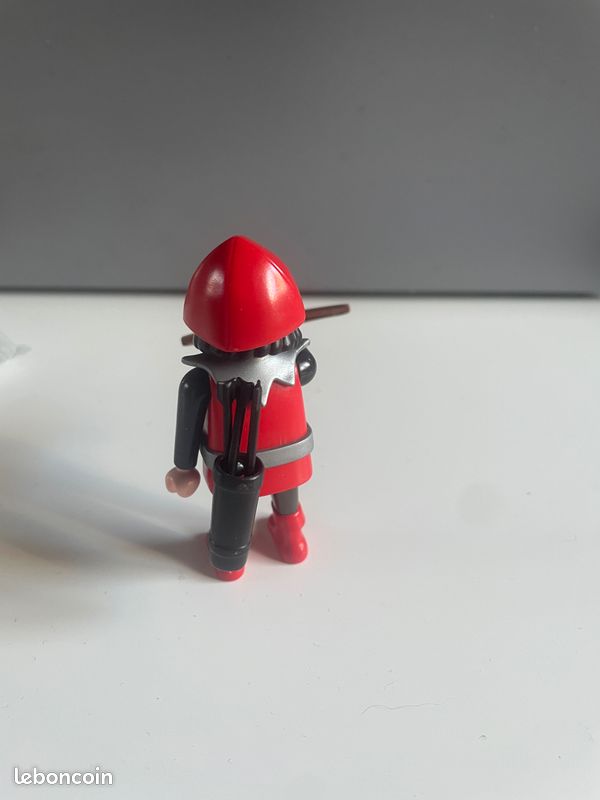 PLAYMOBIL 3319 3269 5757 chevalier chateau baron dragon rouge arbalète mediéval (image 2)