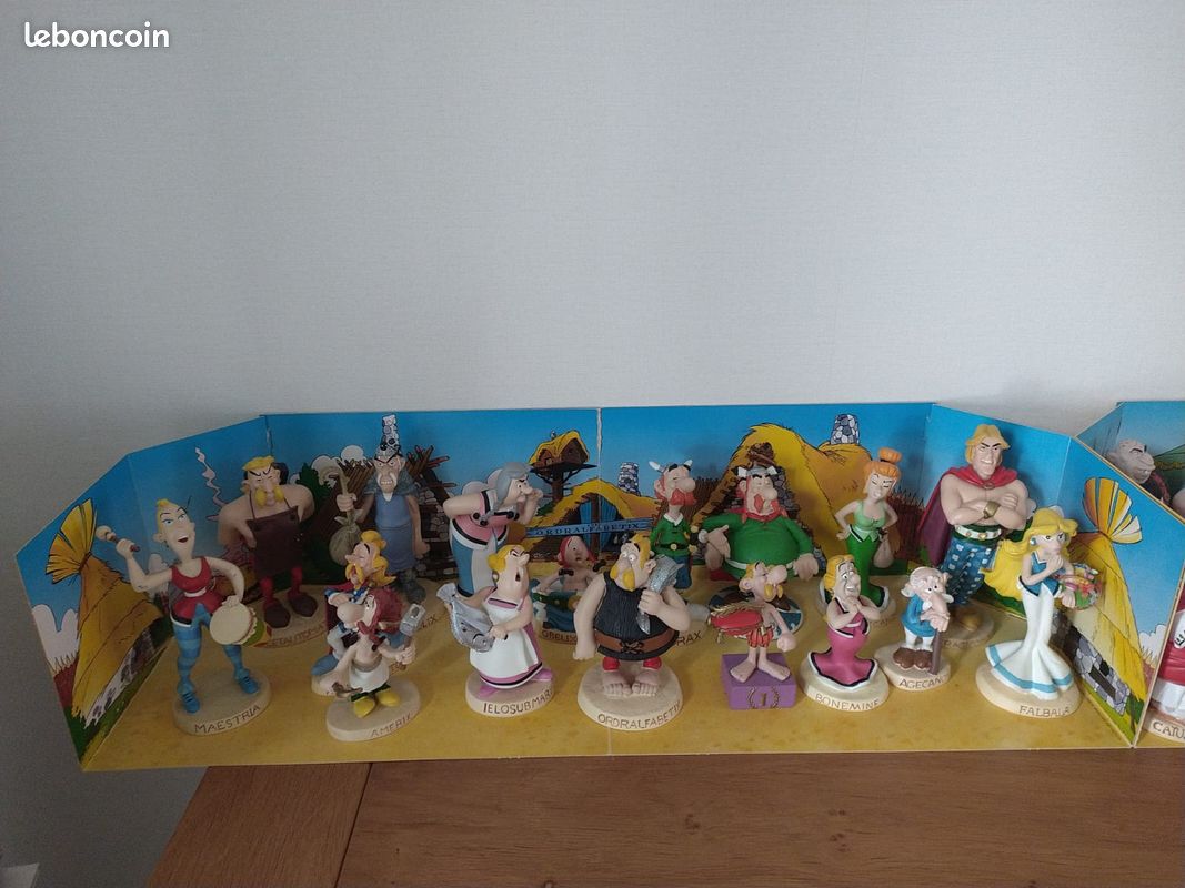 Figurines Astérix Plastoy – Scène Prestige édition Limitée Atlas, 2004
