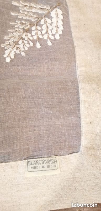 Set de table/napperon Blanc d'Ivoire (image 2)