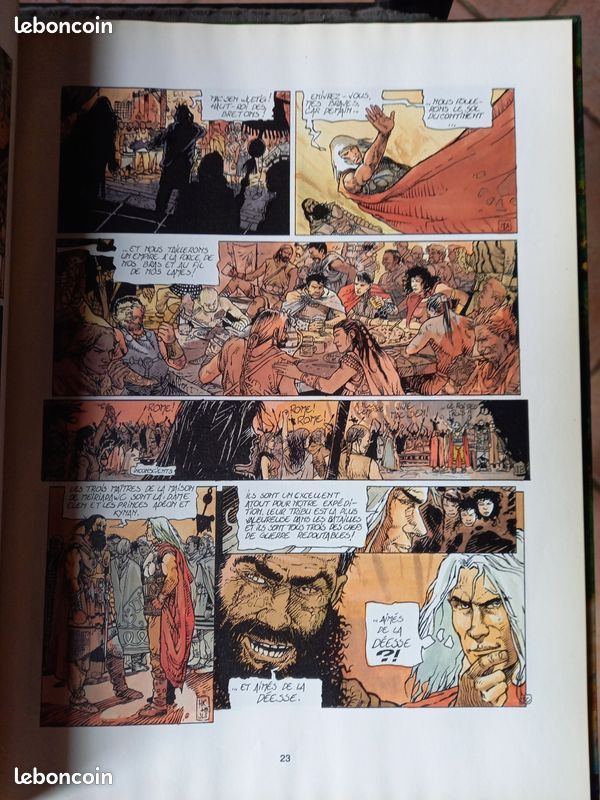 HJ.RECULE JL SALA RARE EDITION ORIGINALE La légende de Kynan Heroic Fantasy 1993 (image 3)