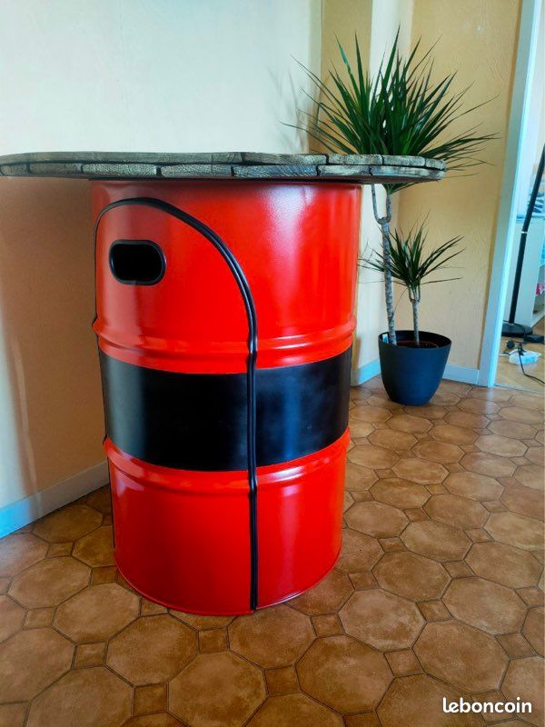 Table et Chaise Baril (image 2)