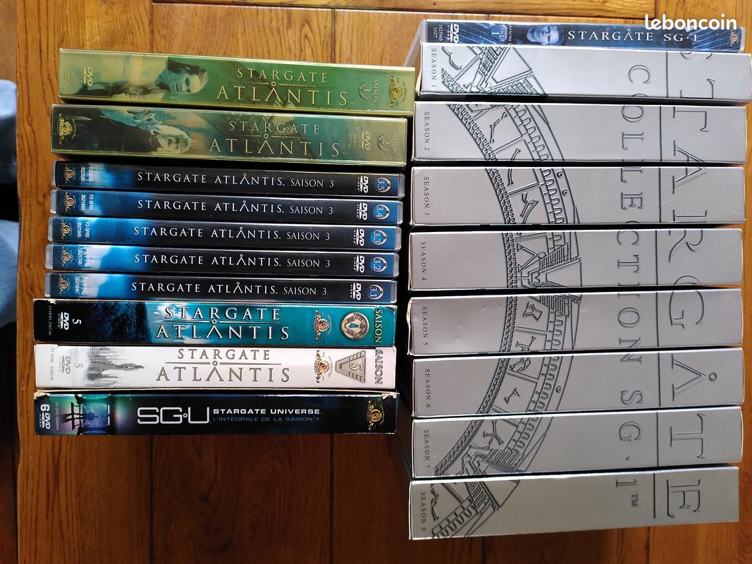 Lot dvd Stargate (image 3)