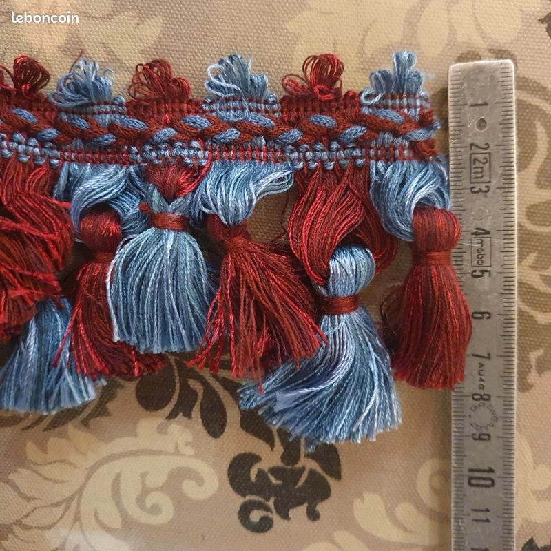 Ruban Galon Mini Pompons 18mm - Noir - Coupe Au Mètre