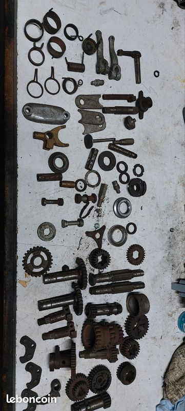 Pieces moteur D45 motobecane motoconfort année 1945 /1960 (image 1)