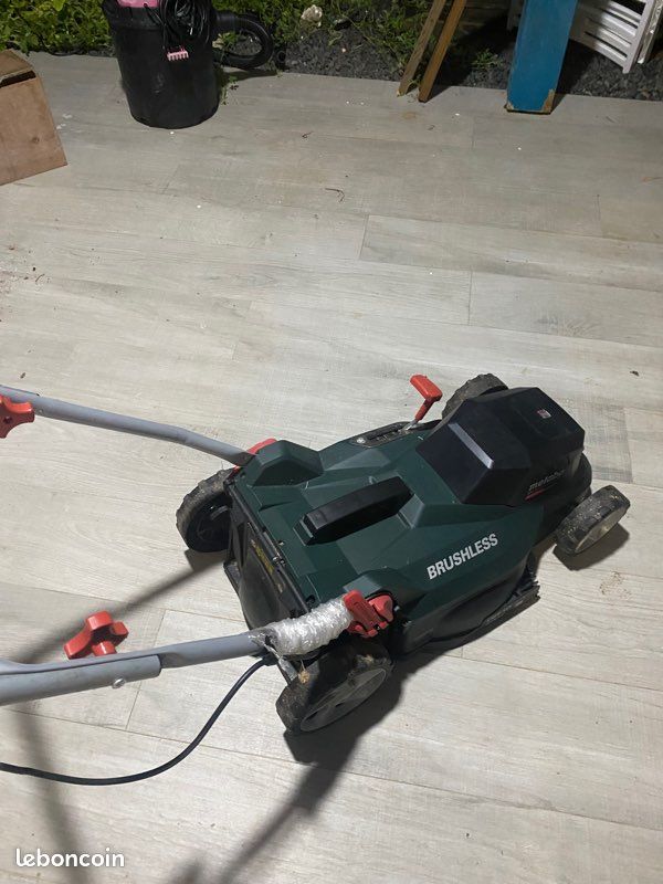 Vend tondeuse électrique metabo (image 4)