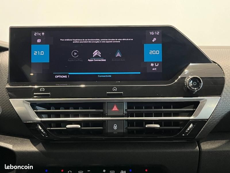 Citroen C4 Essence 130 Feel Pack EAT8 Caméra GPS CarPlay 1ère main (image 19)