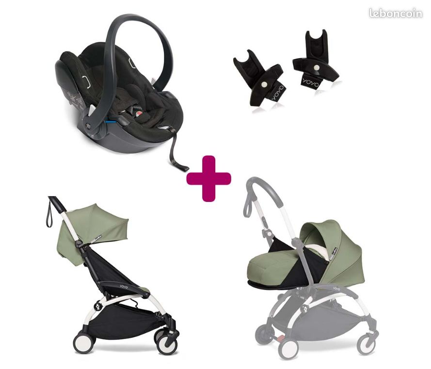 Adaptateurs cosy Cybex Cloud Z i-Size pour Yoyo (image 4)
