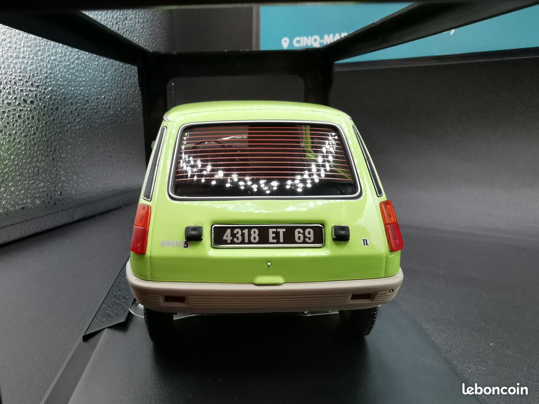 NOREV 1/43 - Renault 5 Alpine Noir 1977 - Miniature De Collection En Métal (Neuf, Boîte Fermée)