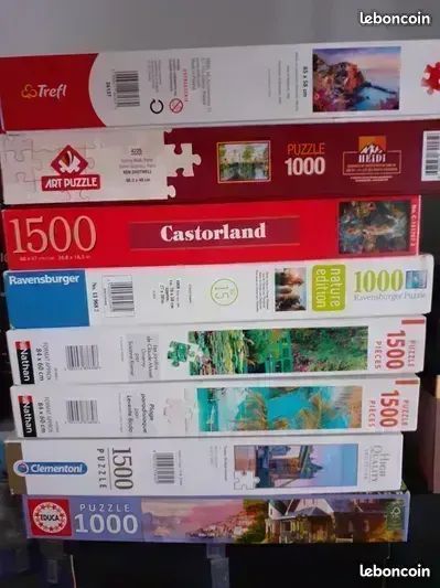 Puzzles 1000, 1500 pièces (image 1)