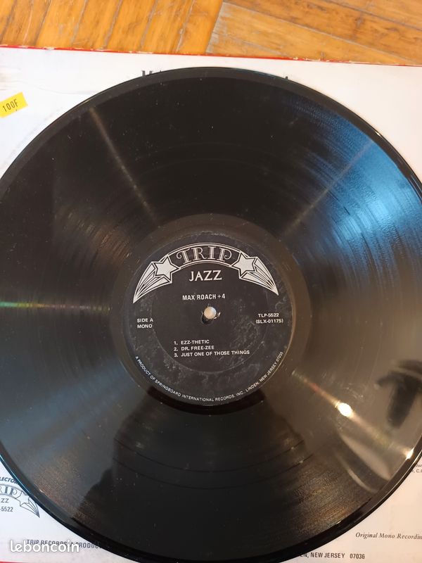 Disque vinyle de jazz de Max Roach (image 3)