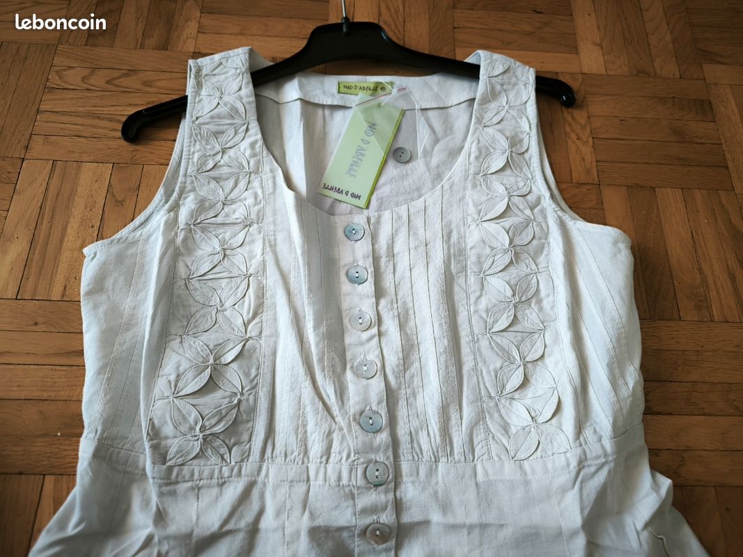 Blouse / chemisier d'été en coton (image 2)
