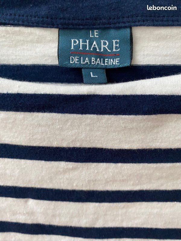 Marinière classique Le phare de la baleine (image 2)