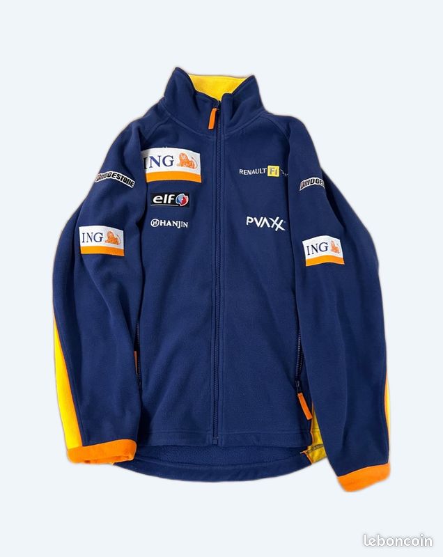 Stylo Bille Renault F1 ING - Modèle TA1378, Couleurs Bleu, Orange, Jaune, Occasion (Souvenir)