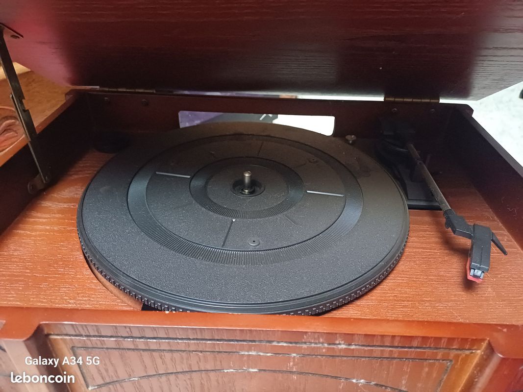 Chaîne vintage disque vinyle cd radio (image 3)