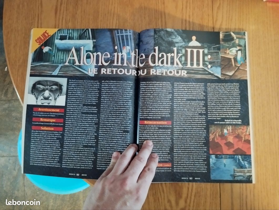 Magazine Joystick N°56 (Janvier 1995) Wing Commander III, Warcraft, Star Wars (image 12)