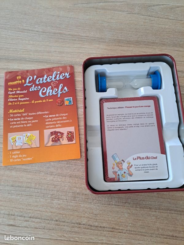 Jeu l'atelier des chefs (image 2)