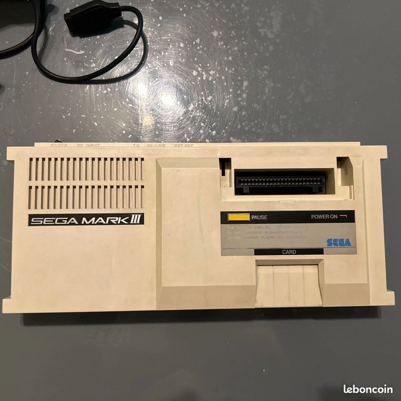 Bloc D'alimentation SEGA Mark I / Mark III – Console Master System – Neuf Sous Scellé