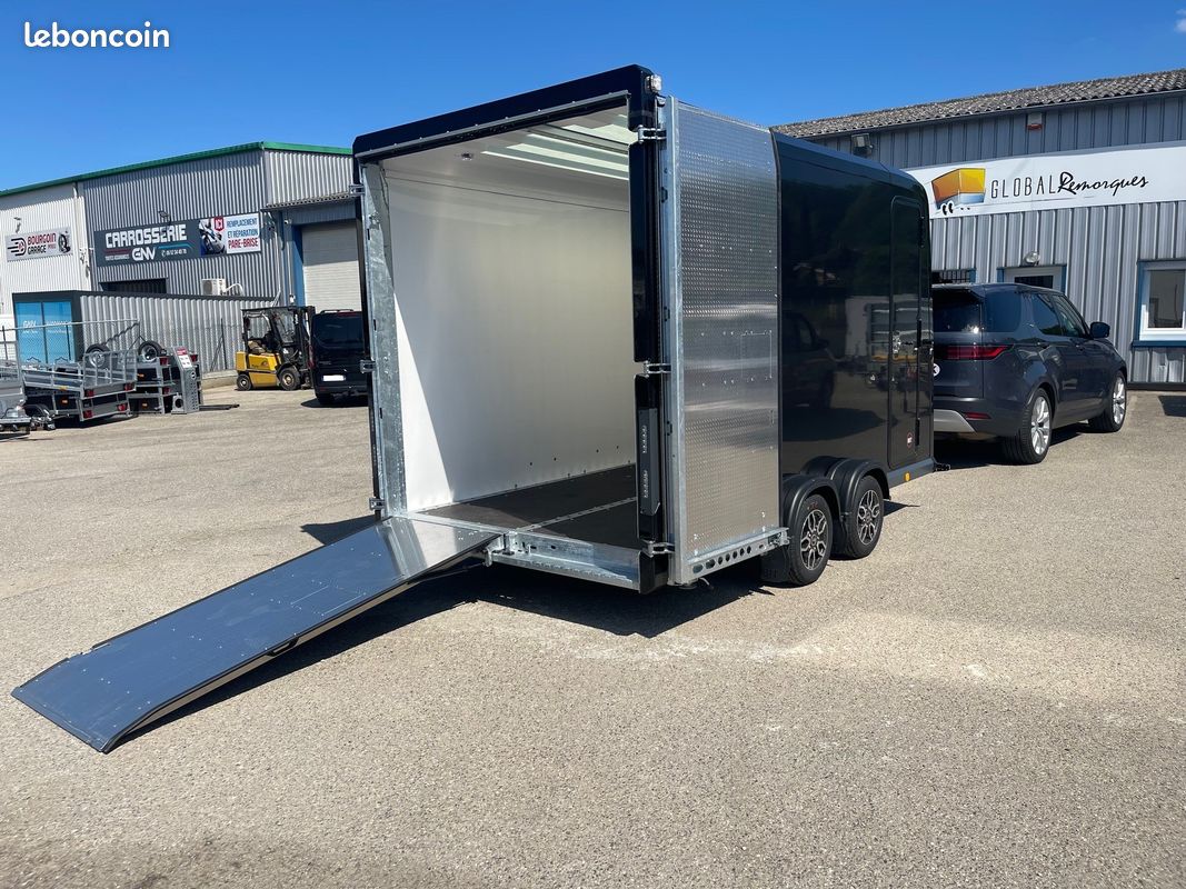 Brian James Box Van remorque fourgon transport de vélo moto