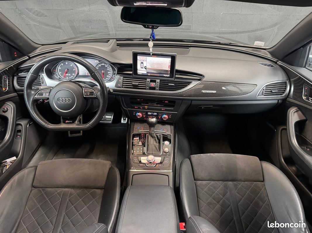 Audi RS6 AVANT C7 4.0 V8 TFSI 560CH QUATTRO - FREINS CÉRAMIQUE - ORIGINE FRANCE (image 22)