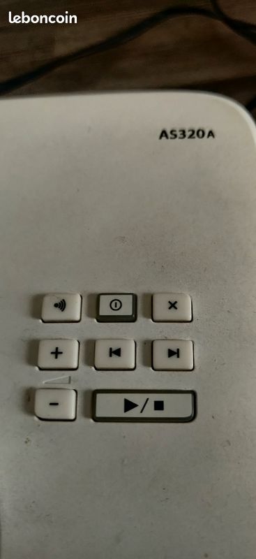 Téléphone touche portatif fixe Gigaset A5320 blanc peu servi 35 euros (image 2)