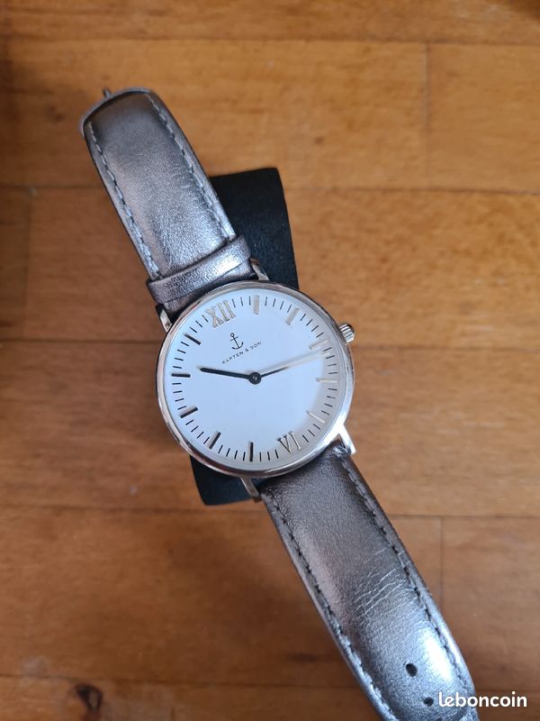 Strap Armband Kapten And Son Woven Leather Kapten And Son Armband