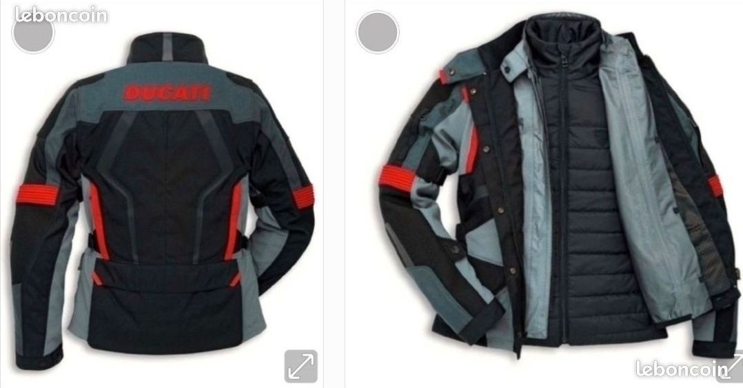 Strada Veste Moto Ducati Blouson En Tissu Strada C5 Ducati Store