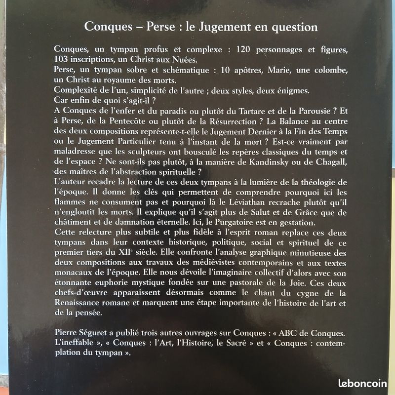 Beau livre "Conques Perse : flammes et Lumières de l'au-delà" de Pierre Séguret 2007 (image 3)