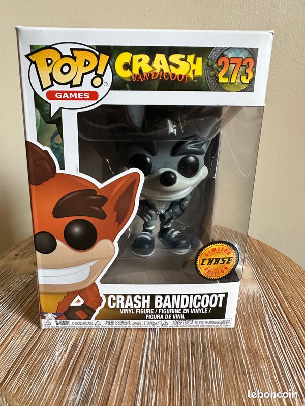 Figurine - Pop! Games - Crash Bandicoot - Tiny Tiger - N° 533 - Funko Figurine - Pop! Games - Crash Bandicoot - Tiny Tiger - N° 533 - Funko