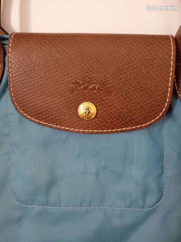 Sac bleu Longchamp (image 2)