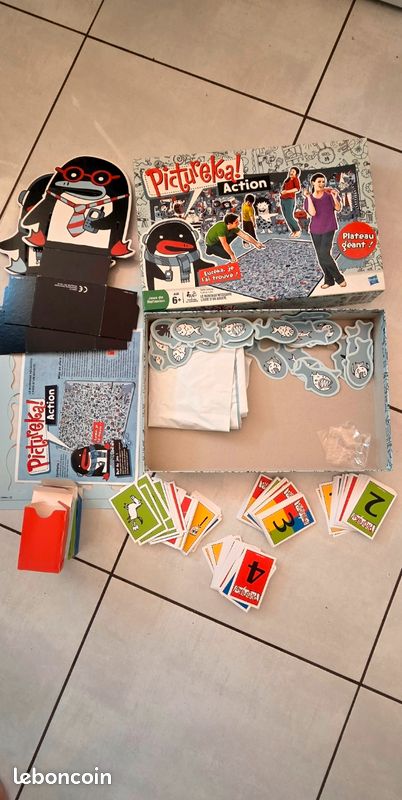 Jeu de société Pictureka Action — Édition Tapis Géant XXL (image 2)