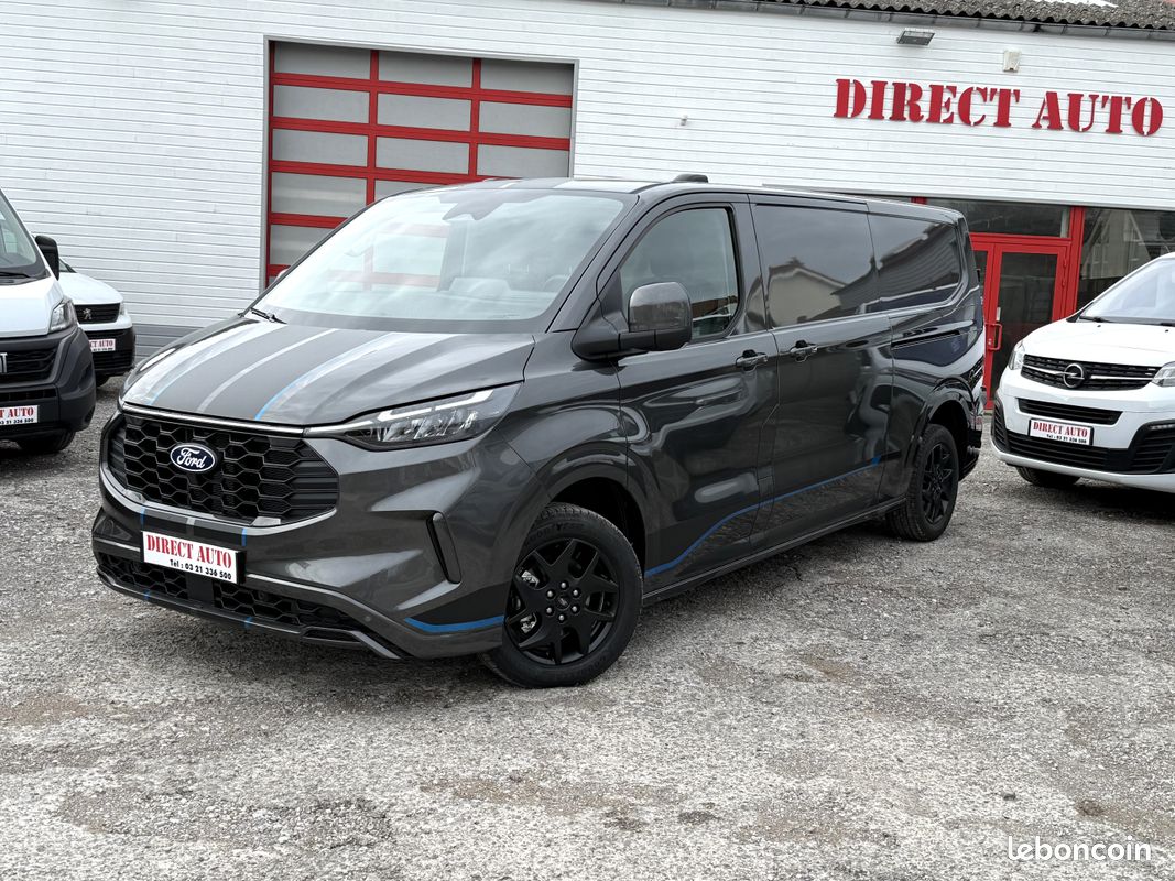 39.900 HT - Nouveau FORD CUSTOM SPORT 2026 L2H1 rallongé 2.0 TDCI 170 BVA8 (image 1)