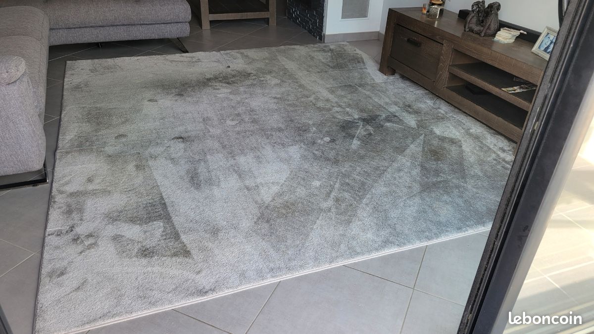 Grand tapis gris (image 1)
