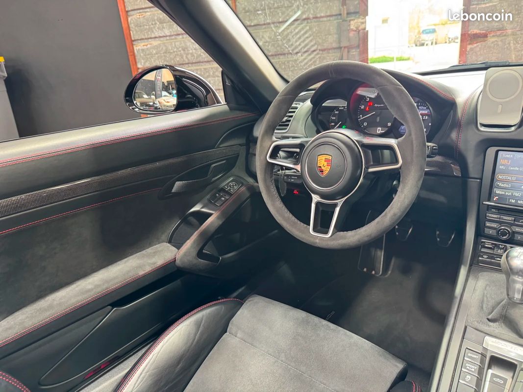 PORSCHE BOXSTER SPYDER 981 375 cv 3.8i / Entretien Porsche / Bose / Pack Chrono Sport / Echappement Sport (image 23)