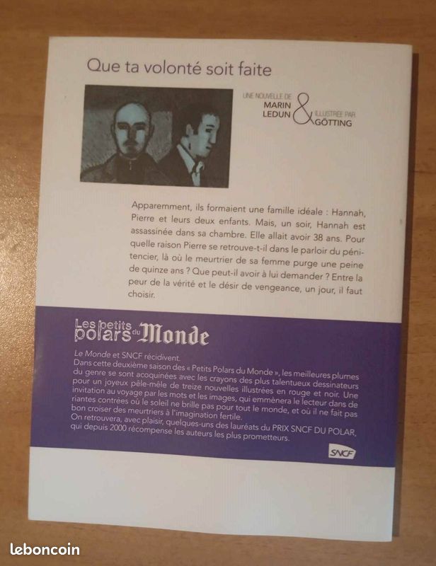 Que ta volonté soit faite Marin Ledun (image 2)
