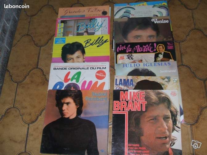 Lot de 13 disques 33 tours divers ann:52 (image 2)