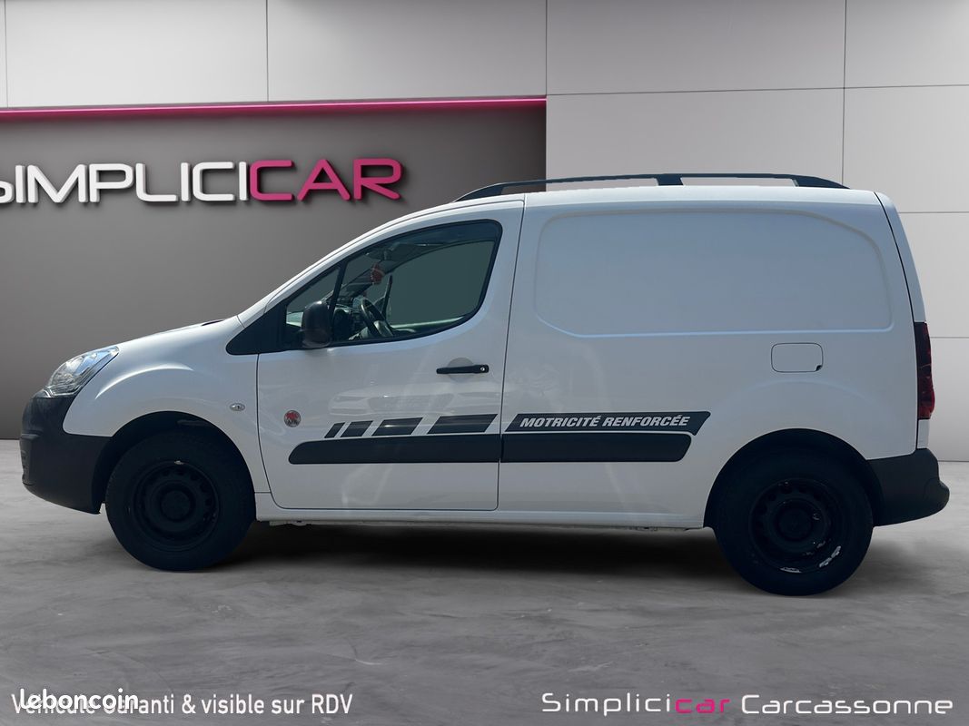 PEUGEOT PARTNER MOTRICITE RENFORCEE 1.6 HDI 90Ch Garantie 12 mois / DISTRI OK / REGUL / CLIM / ATTELAGE / (image 4)
