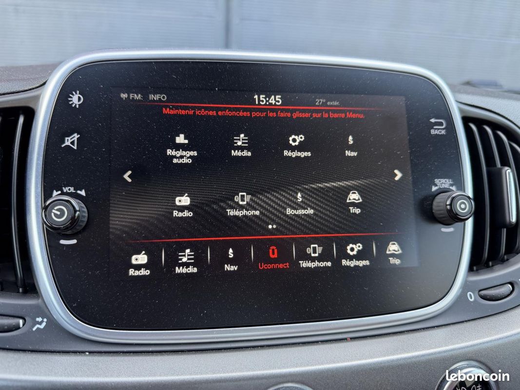 ABARTH 595 E6D TEMP 595 1.4 Turbo 16V T-Jet 165 ch BVM5 Turismo (image 36)