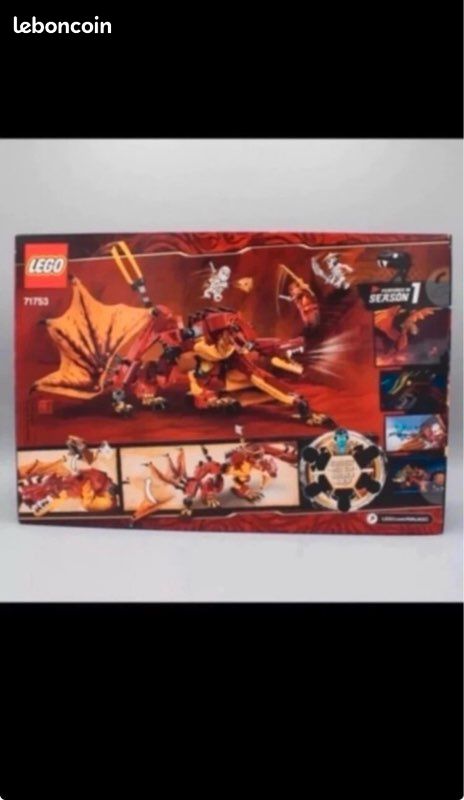 Lego Ninjago : L'attaque du dragon de feu (image 2)