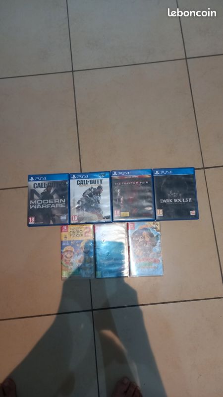 Lot de jeux ps4 et switch (image 1)