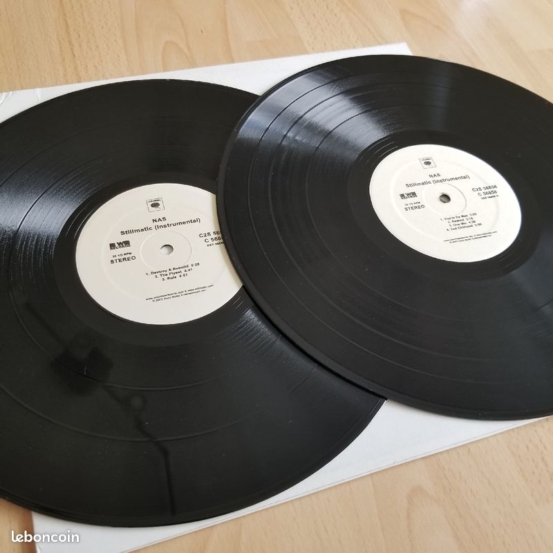 Double LP vinyle : Nas - Stillmatic (Instrumental) (image 3)
