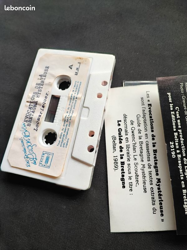 Cassette audio évocation Bretagne mystérieuse (image 4)