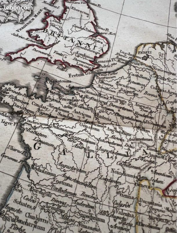 Empire Romain - carte géographique ancienne (image 4)