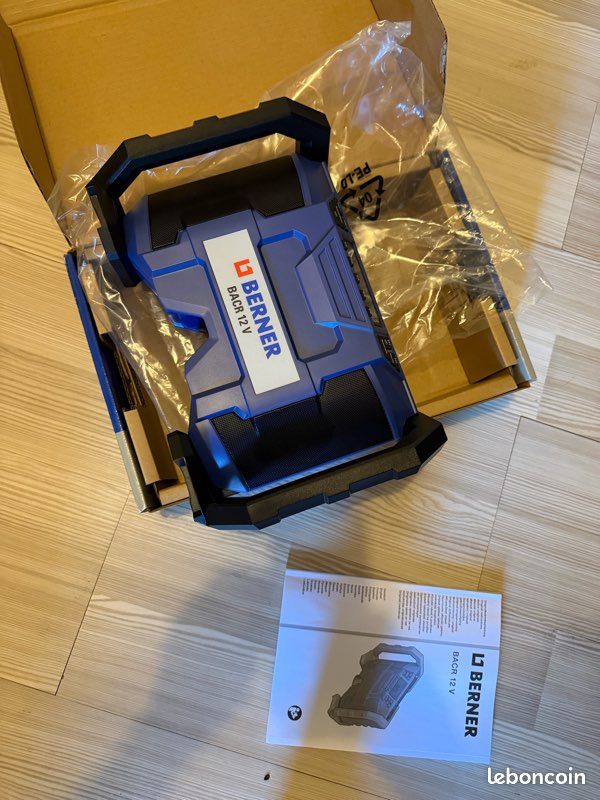 Radio chantier BACR 12V Berner neuf (image 1)