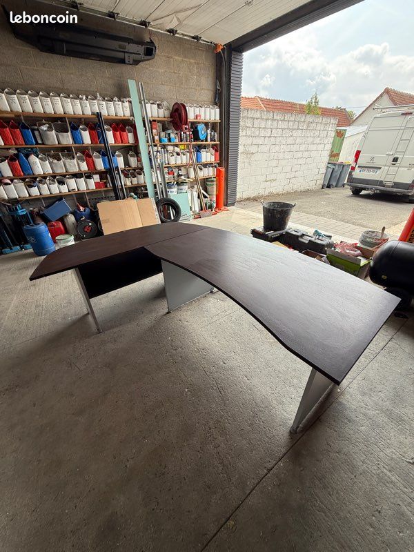 Grand bureau pro école plus chaise cuir offerte (image 10)